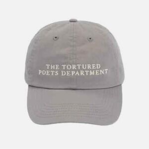 Taylor Swift The Tortured Poets Department Gray Dad Hat